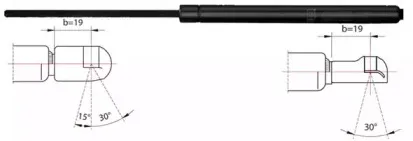 Газовая пружина, крышка багажник METZGER купить